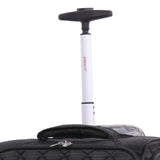 Aerolite Koffer Handgepäck Passend für easyJet 45x36x20 Neu 2024 Handkabine Gepäck Untersitztasche Trolley Tasche Bordgepäck Leichte mit 2 Rollen 5 Jahre Garantie, 42x35x20cm 28L, Schwarz - Aerolite DE