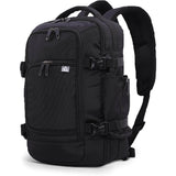 Aerolite Ryanair Maximale 40x20x25cm Handkabinengepäck Handgepäcksrucksack Umhängetasche Reisetasche Flugtasche Handgepäck Rucksack 18 Liter, Schwarz - Aerolite DE