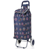 Hoppa Mini 47L (60x33x24cm) Shopping Trolley | Navy